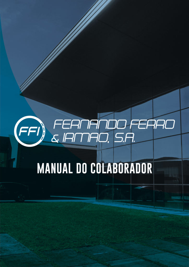 capa do manual de acolhimento da fernando ferro & irmão
